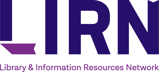 Library and information resources network logo